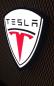 Preview: Tesla Logo Led Leuchtwerbung schildförmig
