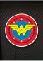 Preview: Wonderwoman Led wall decoration round