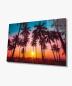 Preview: Sonnenuntergang Art Design rechteckiges spezial Glasbild!
