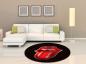 Preview: Rolling Stones Logo round carpet!