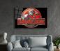 Preview: Jurassic Park Art Design rechteckiges spezial Glasbild!