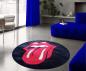 Preview: Rolling Stones Logo round carpet!