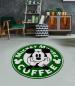 Preview: Starbucks Mickey Mouse Coffee round carpet!