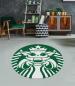 Preview: Starbucks Coffee Starwars Yoda round carpet!