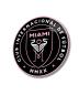 Preview: Club Internacional de Fútbol Miami Art Design rundes spezial Glasbild!