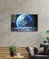 Preview: Der Mond Art Design rechteckiges spezial Glasbild!