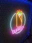 Preview: Mexican Food Burritos Neon Led Werbeleuchte für ihr Restaurant!