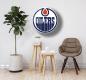 Preview: Oilers Art Design rundes spezial Glasbild!