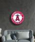 Preview: Los Angeles Angels Art Design rundes spezial Glasbild!
