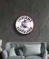 Preview: Cleveland Guardians Art Design rundes spezial Glasbild!