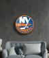 Preview: New York Islanders Art Design rundes spezial Glasbild!