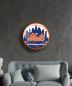 Preview: New York Mets Art Design rundes spezial Glasbild!