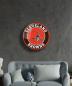 Preview: Cleveland Browns Art Design round special Glass Picture!