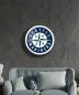 Preview: Seattle Mariners Art Design rundes spezial Glasbild!