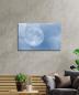 Preview: Der Mond Art Design rechteckiges spezial Glasbild!