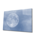 Preview: Der Mond Art Design rechteckiges spezial Glasbild!