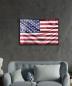Preview: American flag  Art Design rectangular special Glass Picture!