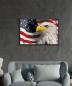 Preview: American flag  Art Design rectangular special Glass Picture!