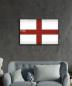 Preview: English flag Art Design rectangular special Glass Picture!