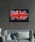 Preview: United Kingdom flag Art Design rectangular special Glass Picture!
