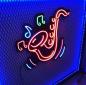 Preview: Saxophone Neon Led Werbeleuchte für ihr Restaurant, Fastfoodladen!