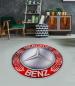 Preview: Mercedes Vintage Logo round carpet!