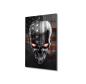 Preview: American flag skull Art Design rectangular special Glass Picture!