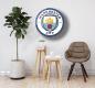 Preview: Manchester City FC Art Design round special Glass Picture!