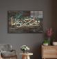 Preview: Quran Verse Calligraphy Art Design rectangular special Glass Picture!