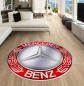 Preview: Mercedes Vintage Logo round carpet!