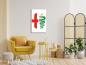 Preview: Alfa Romeo Art Design rectangular special Glass Picture!
