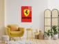 Preview: Ferrari Art Design rectangular special Glass Picture!