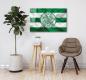 Preview: Celtic FC Art Design rectangular special Glass Picture!