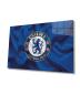 Preview: Chelsea FC Art Design rectangular special Glass Picture!