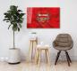 Preview: Arsenal FC Art Design rectangular special Glass Picture!