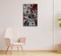 Preview: Bloody Dollars Art Design rechteckiges spezial Glasbild!