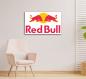 Preview: Red Bull Art Design rectangular special Glass Picture!