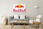 Preview: Red Bull Art Design rectangular special Glass Picture!