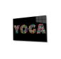 Preview: Yoga Art Design rectangular special Glass Picture!