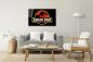 Preview: Jurassic Park Art Design rectangular special Glass Picture!