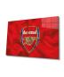 Preview: Arsenal FC Art Design rectangular special Glass Picture!