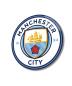 Preview: Manchester City FC Art Design round special Glass Picture!