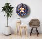 Preview: Houston Astros Art Design rundes spezial Glasbild!