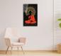 Preview: Meditating Buddha Art Design rechteckiges spezial Glasbild!
