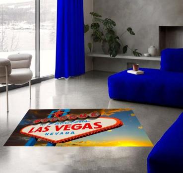 Welcome to Las Vegas rectangular carpet!