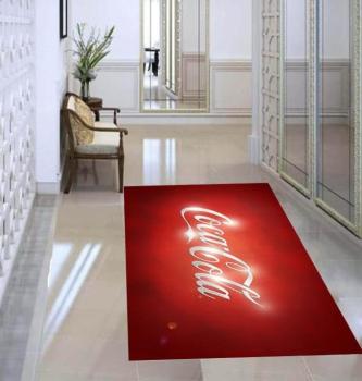 Coca Cola rectangular carpet!