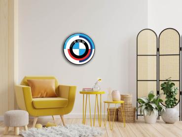 BMW Motorsport Art Design rundes spezial Glasbild!