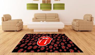 Rolling Stones rectangular carpet!