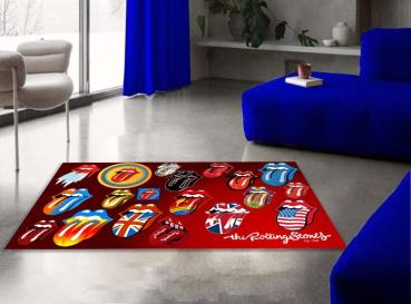 Rolling Stones rectangular carpet!