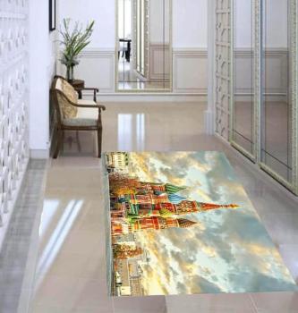Moscow silhouette rectangular carpet!